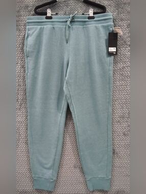 Light Blue Men's Fleece Joggers - Comfort Fit